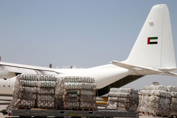 Humanitarian, Gaza Airlift from Dubai 2014